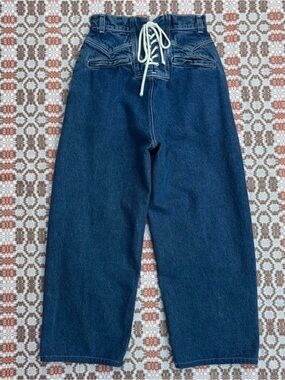 Rudy Jude Lace Back Big Jeans 0
